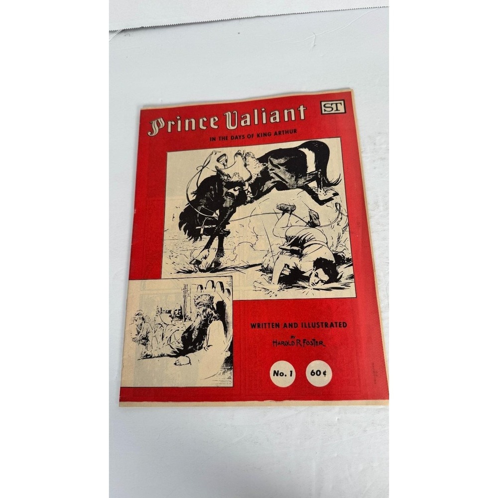 Prince Valiant In King‎ Arthur Harold Foster 1972 #1 Comic Strip Street Ent